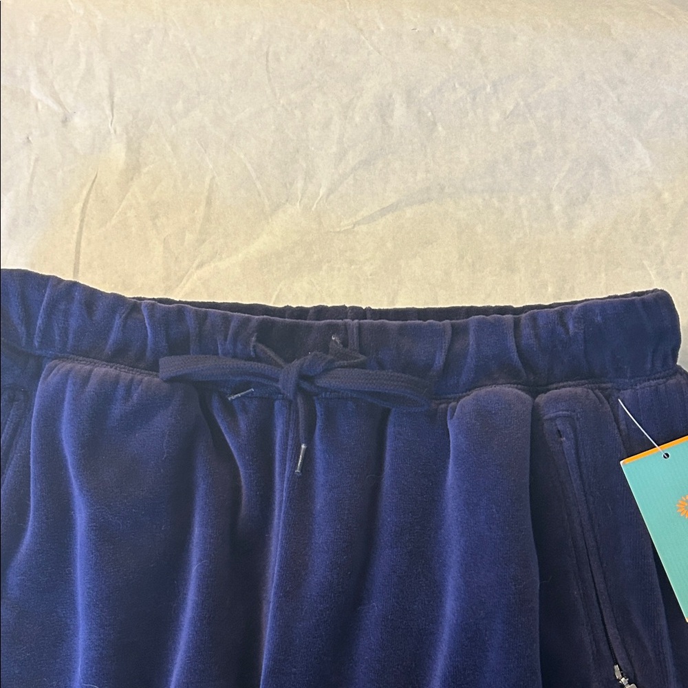 Tangerine Midnight Purple Velvet Pants - Picture 4 of 7